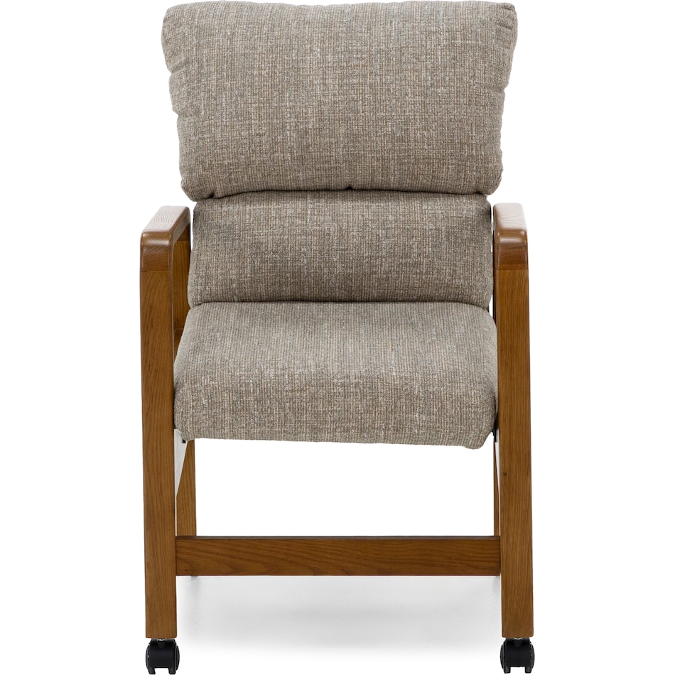 chrm chestnut   fonza pebble inch standard height arm chair   