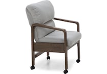 chrm grey inch standard height arm chair   