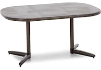 chrm grey inch standard height round oval pkg  