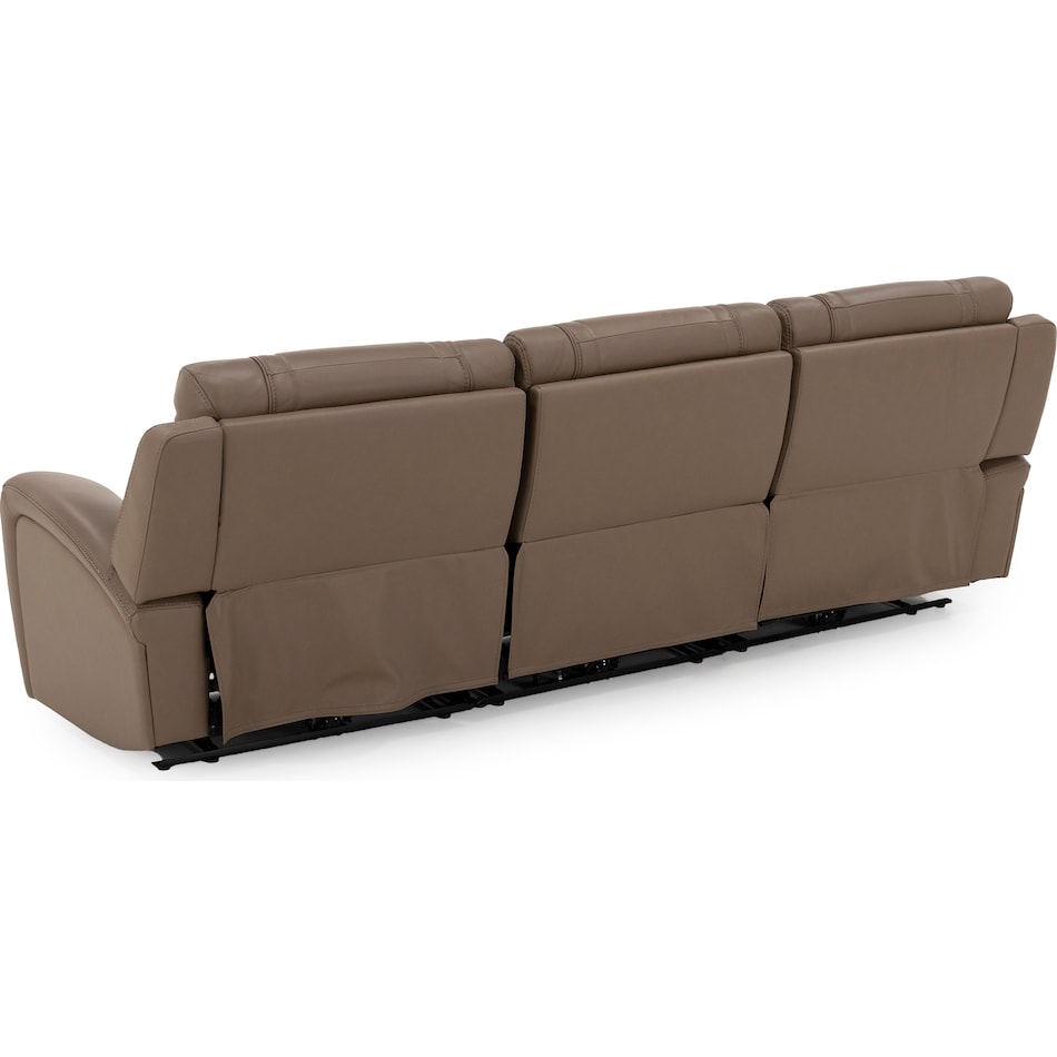 chrs beige mtn lth sectional piece pkg  