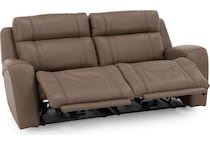 chrs beige mtn lth sectional piece pkg  