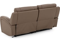 chrs beige mtn lth sectional piece pkg  