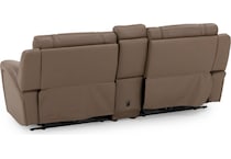 chrs beige mtn lth sectional piece pkg  