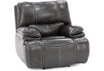 chrs black recliner   