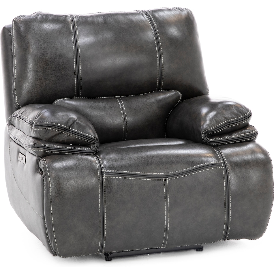 chrs black recliner   