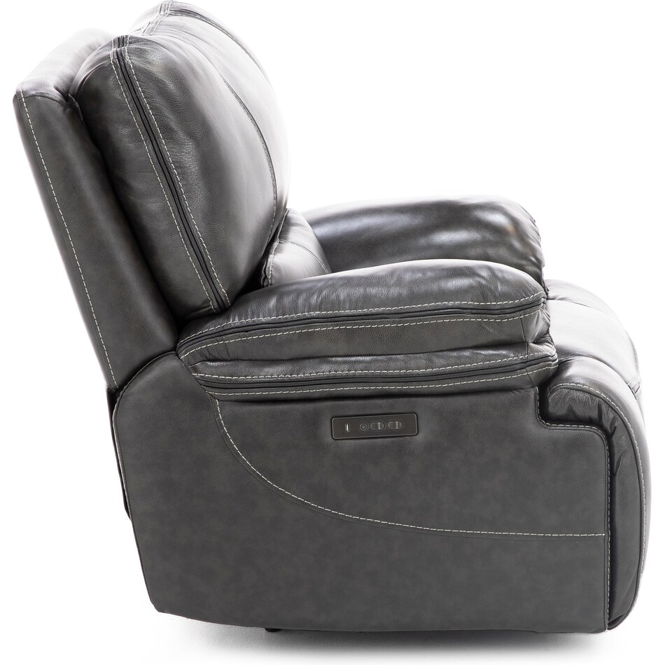 chrs black recliner   