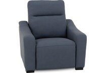 chrs blue recliner z  