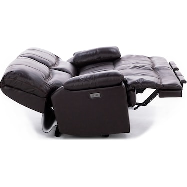 Denver 2-Pc. Leather Zero Gravity Power Reclining Loveseat