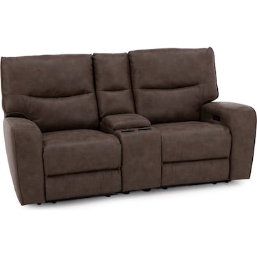 Hardin 3-Pc. Power Headrest Reclining Console Loveseat