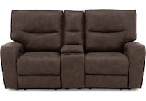 chrs brown mtn fab loveseat zpkg  