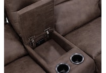 chrs brown mtn fab loveseat zpkg  