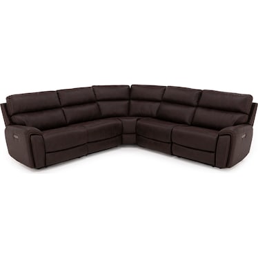 Dutton 5-Pc. Power Headrest Wall Saver Reclining Modular