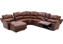 chrs brown mtn lth sectional piece pkg  