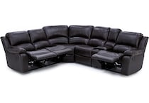 chrs brown mtn lth sectional piece zpkg  