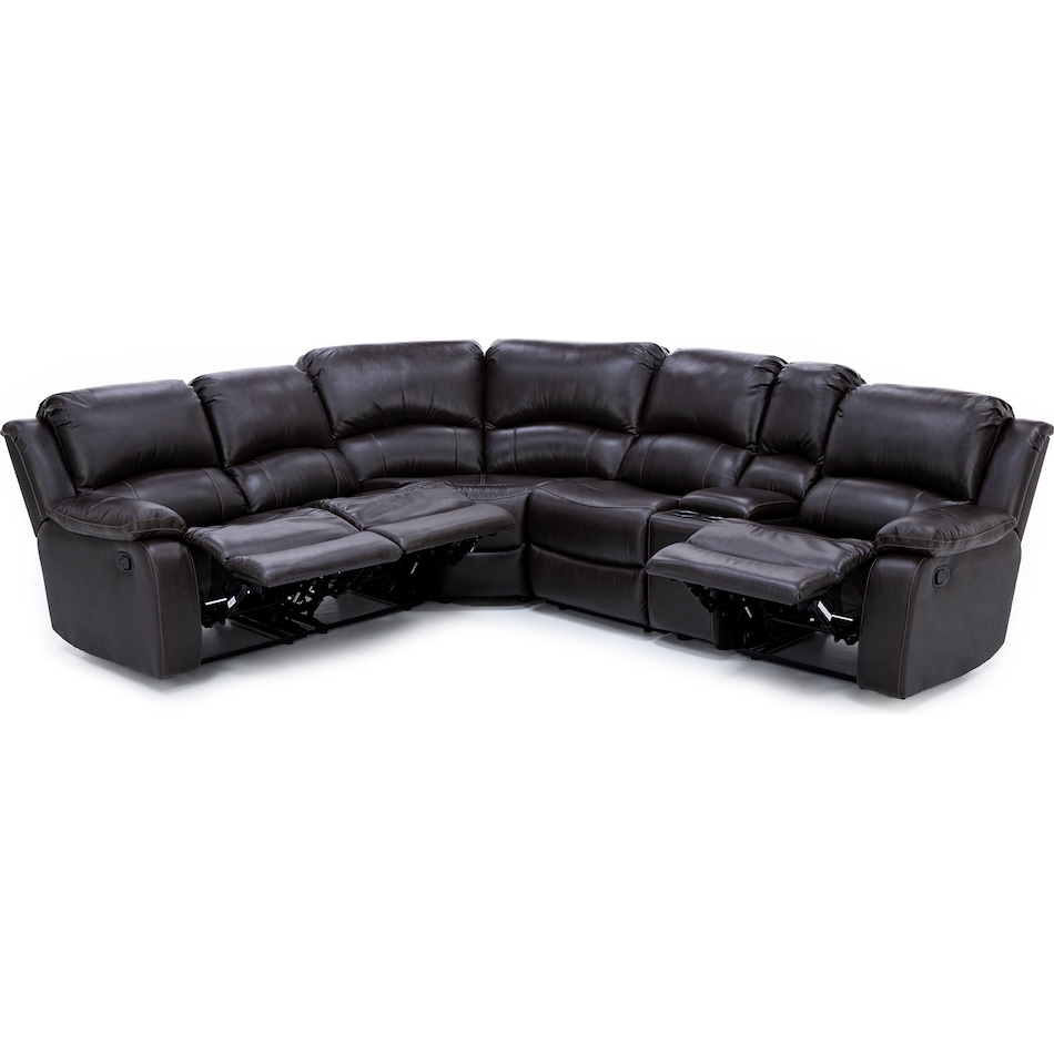 chrs brown mtn lth sectional piece zpkg  