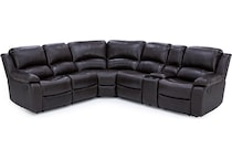 chrs brown mtn lth sectional piece zpkg  