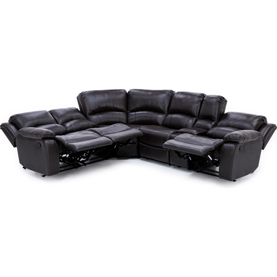 chrs brown mtn lth sectional piece zpkg  