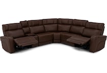 chrs brown mtn lth sectional piece pkg  