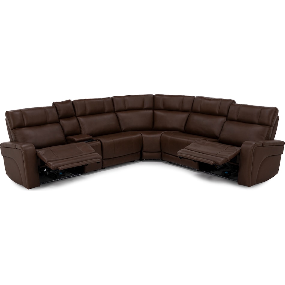 chrs brown mtn lth sectional piece pkg  