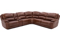 chrs brown mtn lth sectional piece pkg  