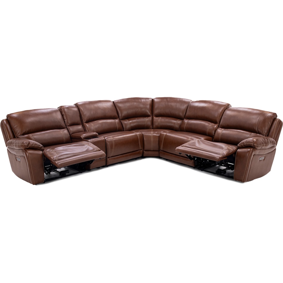 chrs brown mtn lth sectional piece pkg  