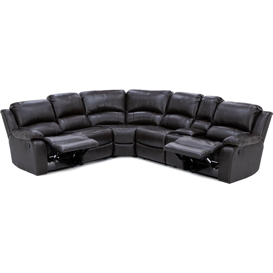 chrs brown mtn lth sectional piece pkg  