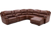 chrs brown mtn lth sectional piece pkg  