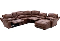 chrs brown mtn lth sectional piece pkg  