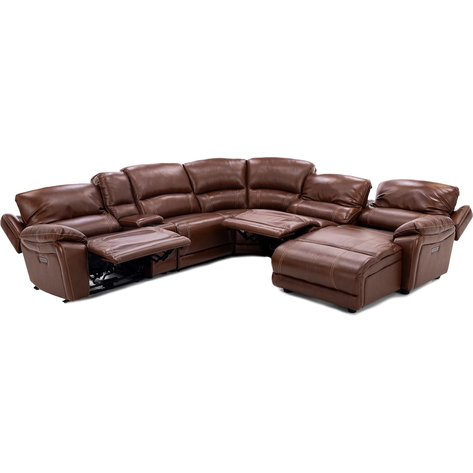 chrs brown mtn lth sectional piece pkg  