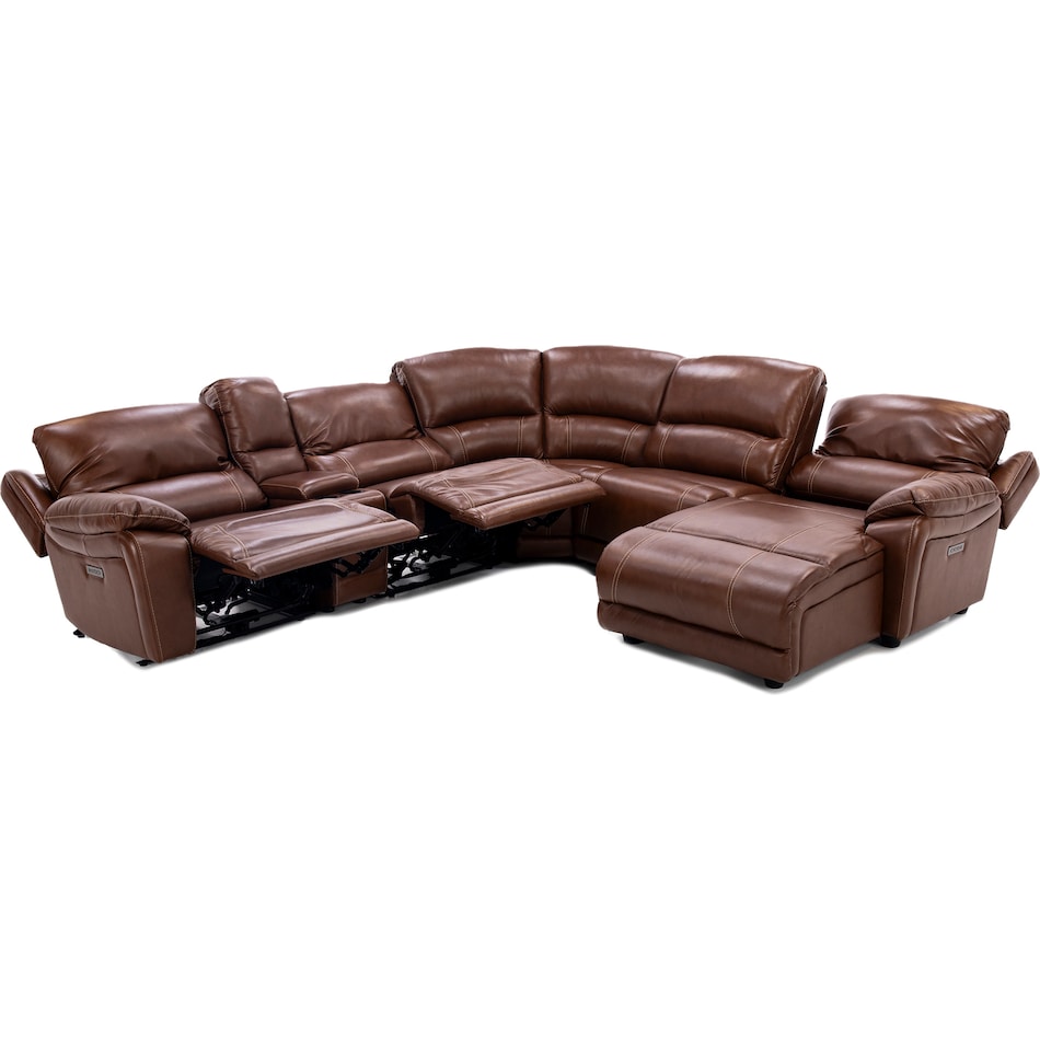 chrs brown mtn lth sectional piece pkg  