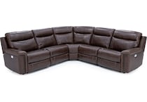 chrs brown mtn lth sectional piece pkg  