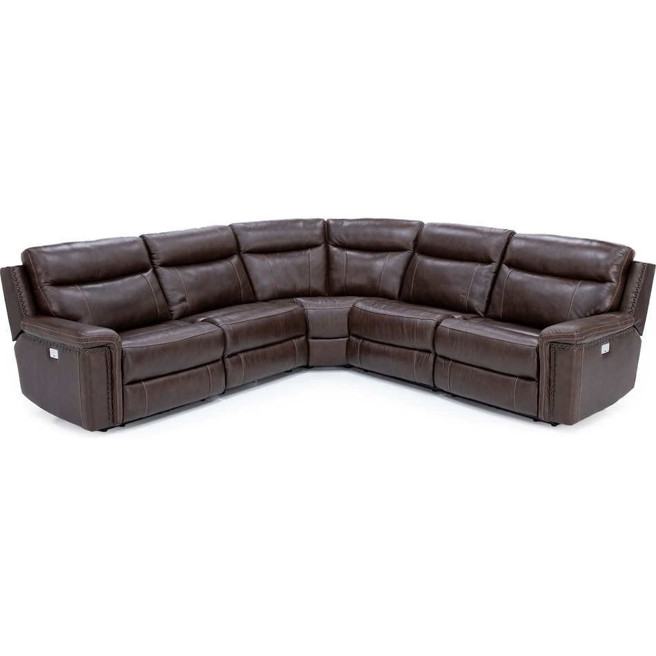 chrs brown mtn lth sectional piece pkg  