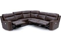 chrs brown mtn lth sectional piece pkg  