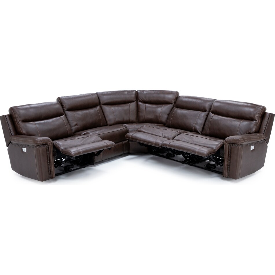 chrs brown mtn lth sectional piece pkg  