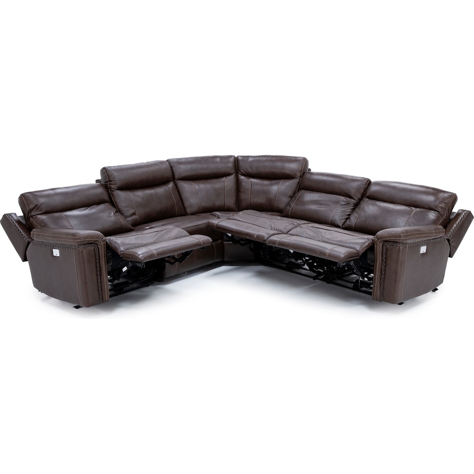 chrs brown mtn lth sectional piece pkg  