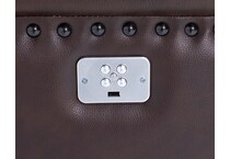 chrs brown mtn lth sectional piece zpkg  