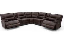 chrs brown mtn lth sectional piece zpkg  