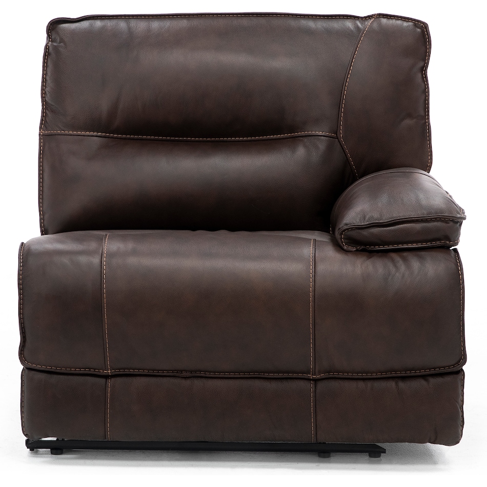 chrs brown mtn lth sectional piece zpkg  