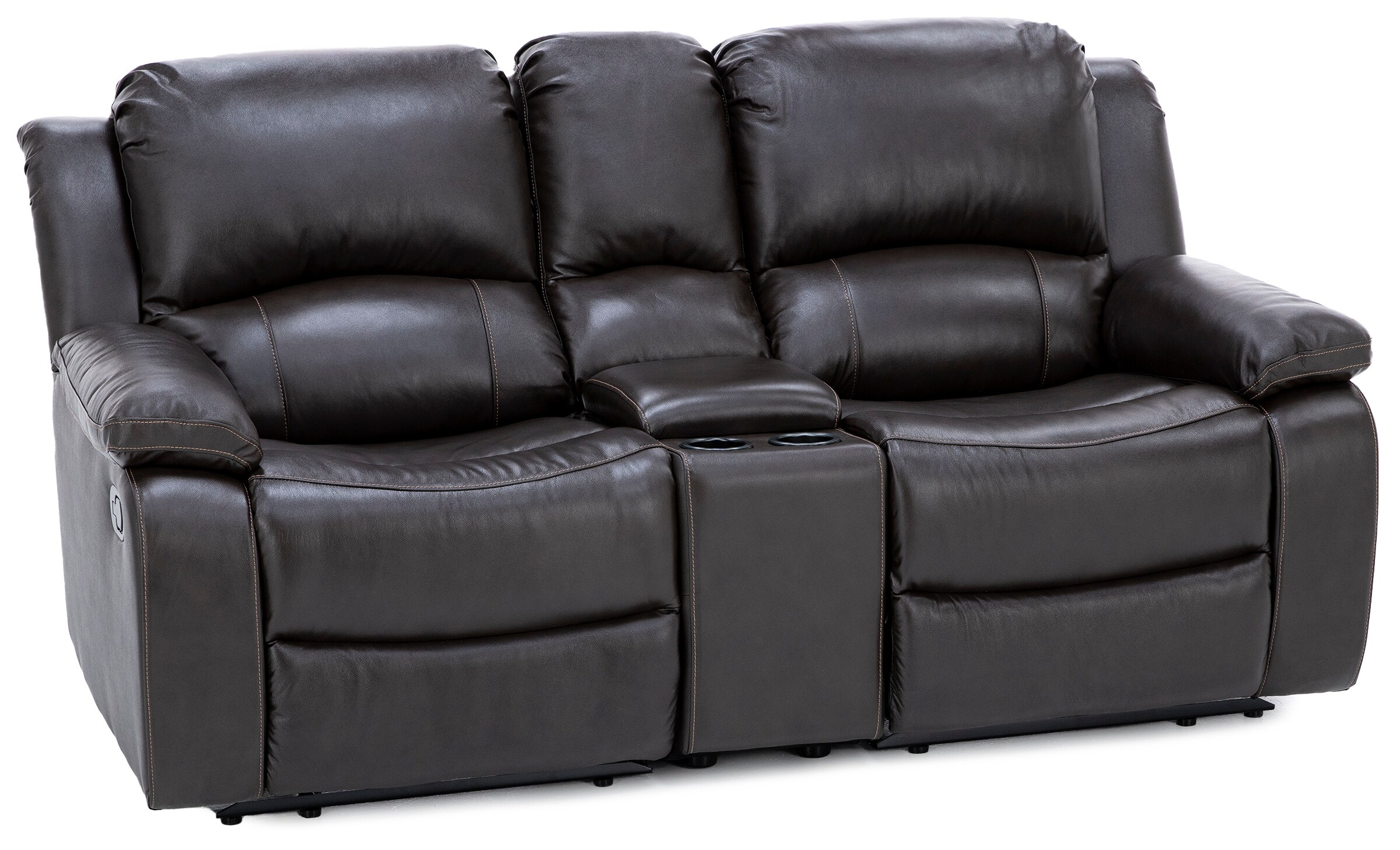 Bristol recliner loveseat in faux leather discount