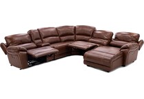 chrs brown mtn lth sectional piece pkg  