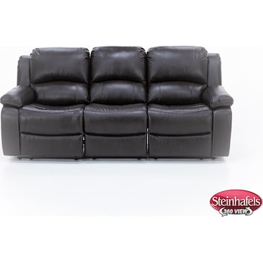 Bristol 3-Pc. Leather Reclining Wall Saver Sofa