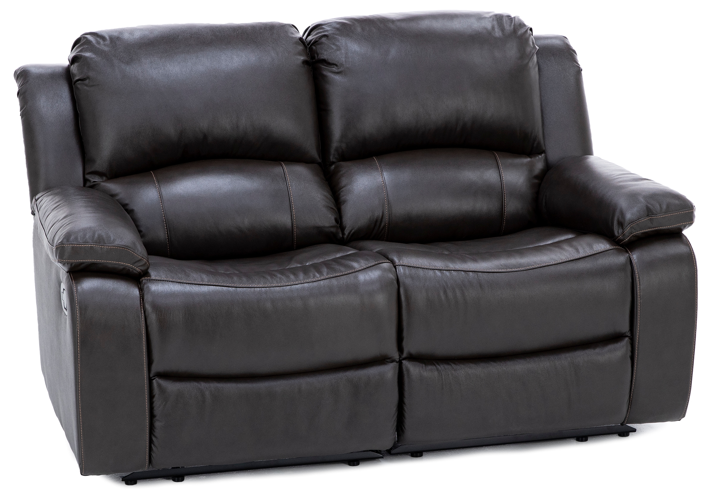 Bristol 2Pc. Leather Reclining Wall Saver Loveseat Steinhafels