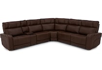 chrs brown mtn lth sectional piece zpkg  