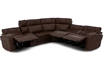 chrs brown mtn lth sectional piece zpkg  