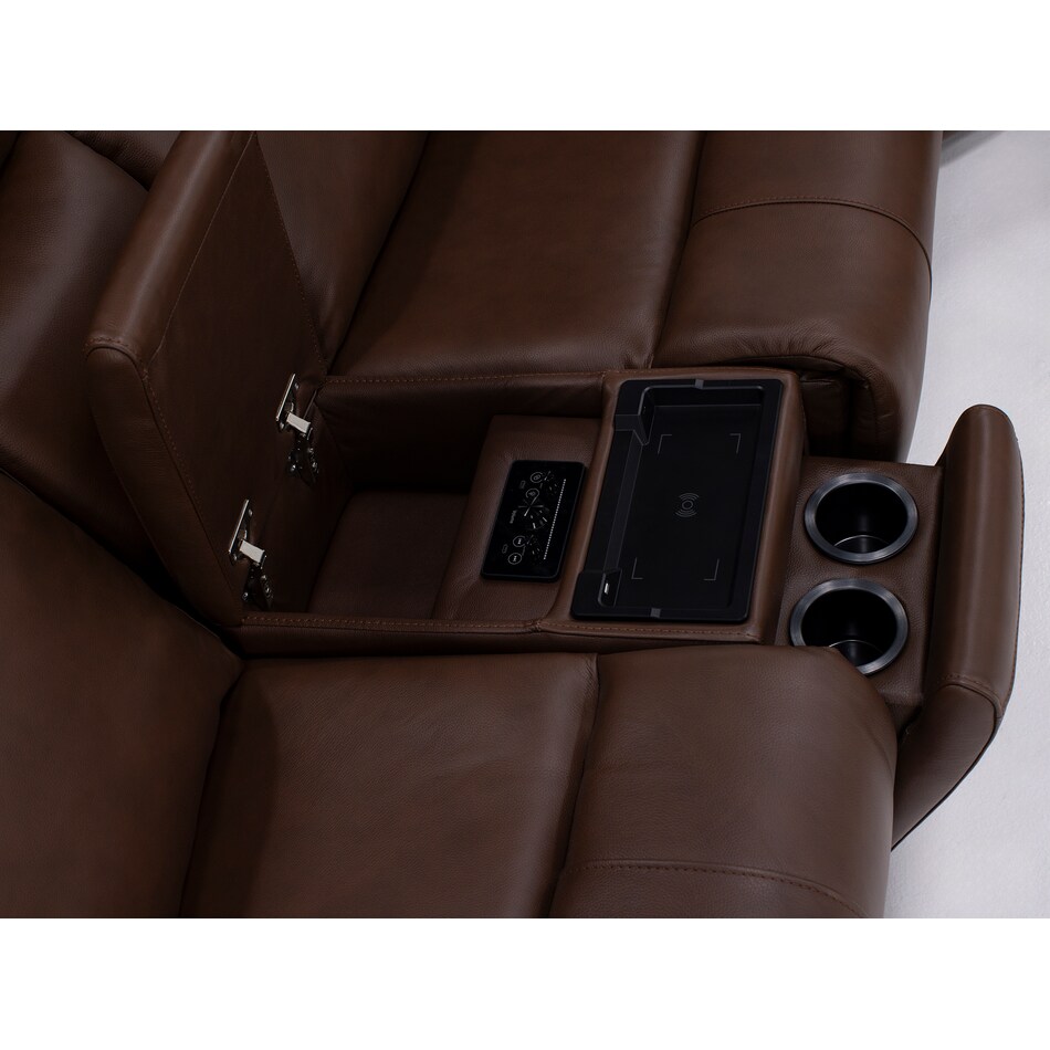 chrs brown mtn lth sectional piece zpkg  