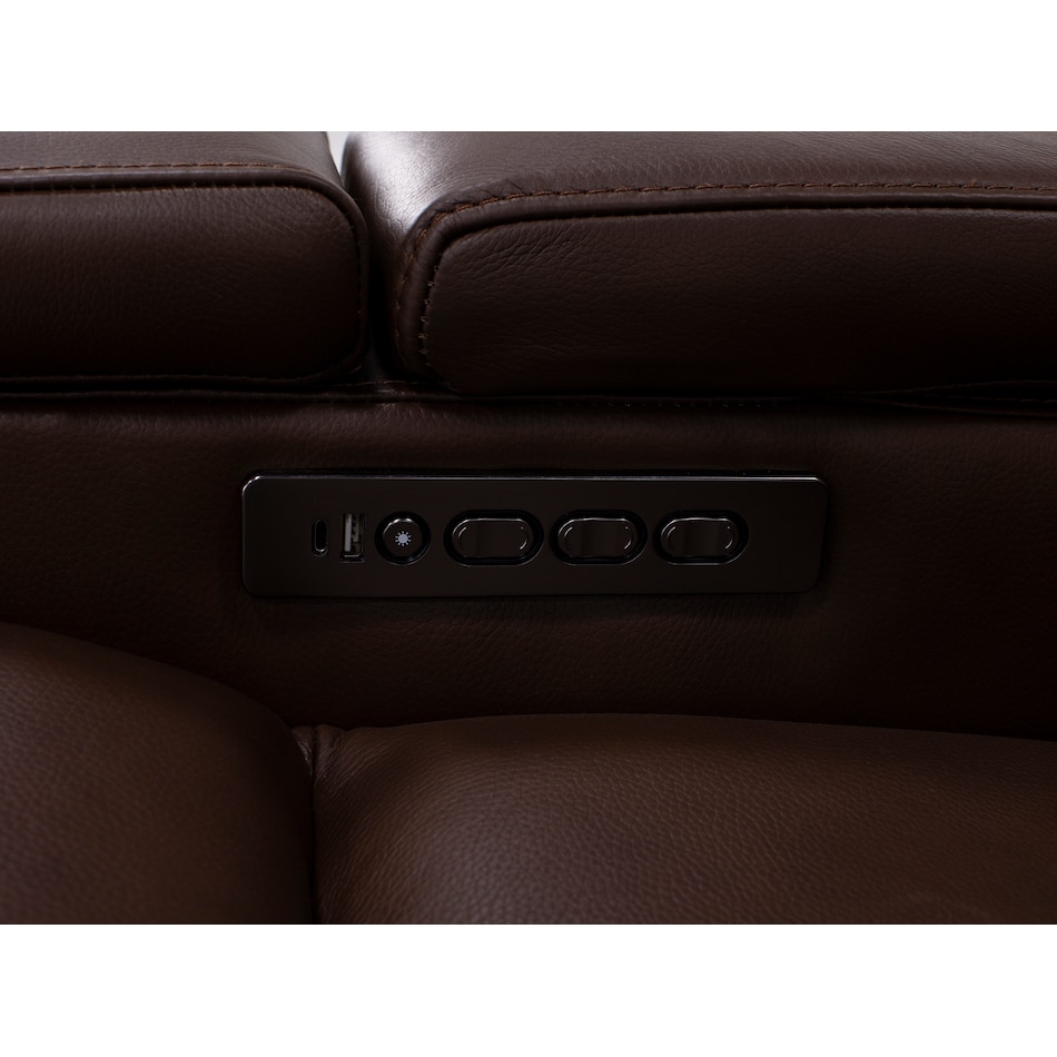 chrs brown mtn lth sectional piece zpkg  