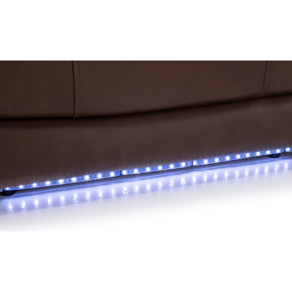 chrs brown mtn lth sectional piece zpkg  
