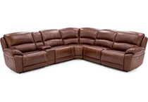 chrs brown mtn lth sectional piece pkg  