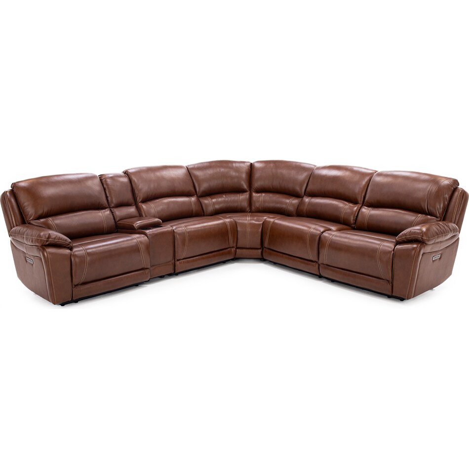chrs brown mtn lth sectional piece pkg  