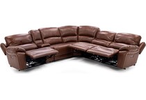 chrs brown mtn lth sectional piece pkg  